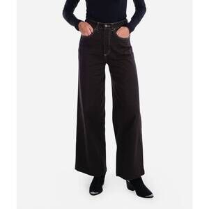 NEW JETTY windrift polka dot twill pant in brown